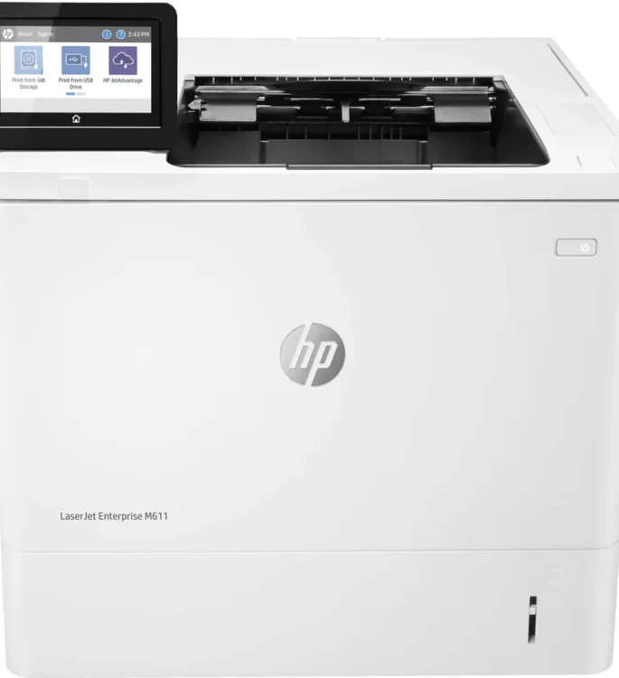 HP LaserJet Enterprise M611dn Mono A4 Duplex Laser Printer 7PS84A`