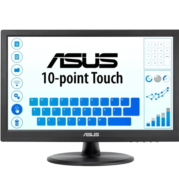 ASUS VT168HR 15.6-inch 1366 x 768p WXGA 16:9 60Hz 5ms TN LED Monitor 90LM02G1-B04170