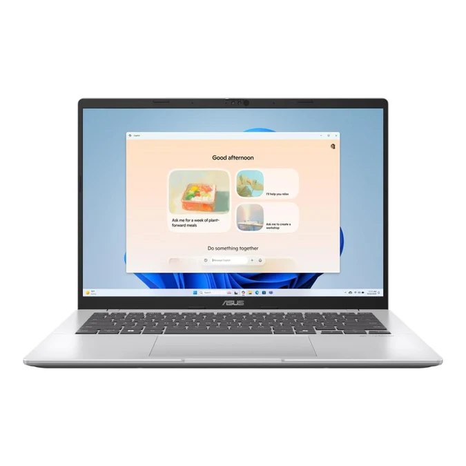 ASUS Vivobook 14 X1407CA 14-inch WUXGA AI Laptop - Intel Core Ultra 5 225H 512GB SSD 16GB RAM Win 11 Home