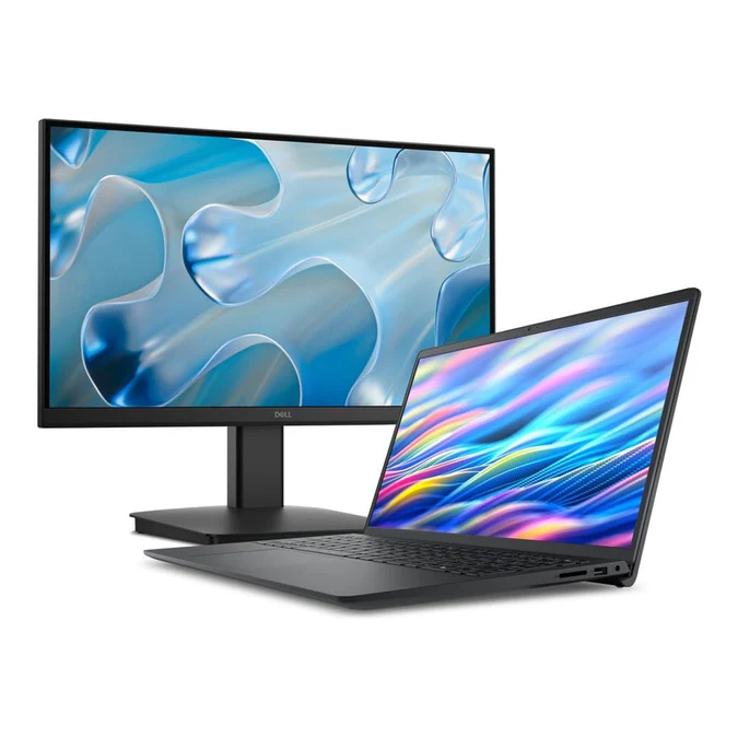 Dell 15 Laptop i7 16GB 512GB SSD 15.6" Win 11 Home + FREE 21.5" Monitor