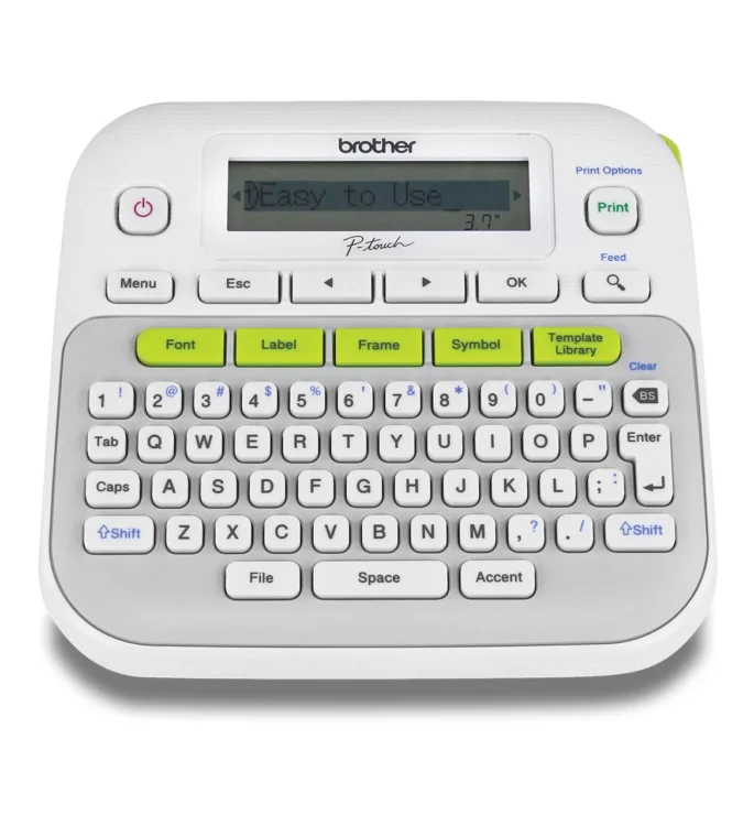 Brother PT-D210 Label Printer - Thermal transfer 180 x 180 dpi QWERTY