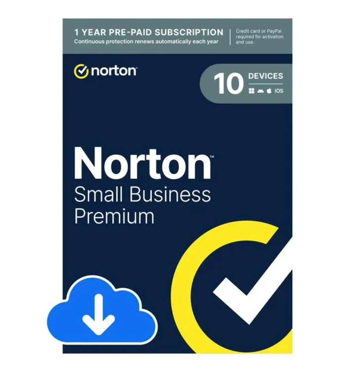 Norton Small Business Premium 10-Device Single-user 12-Month Subscription Download