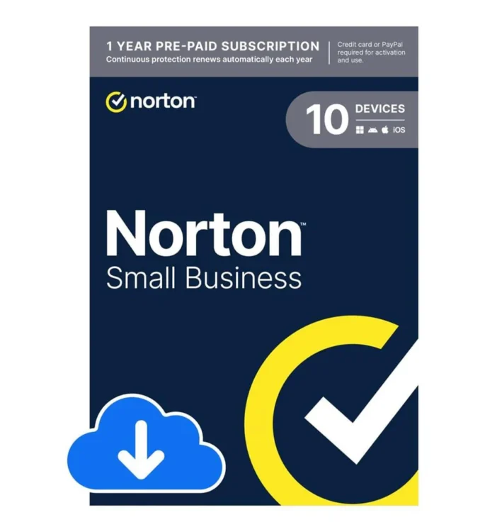 Norton Small Business 10-Device Single-user 12-Month Subscription Download