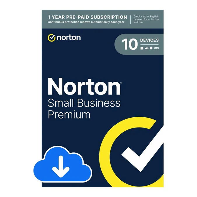 Norton Small Business Premium 10-Device Single-user 12-Month Subscription Download