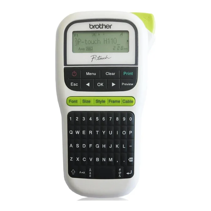Brother PT-H110 Label Printer - Thermal transfer 180 x 180 dpi TZe QWERTY