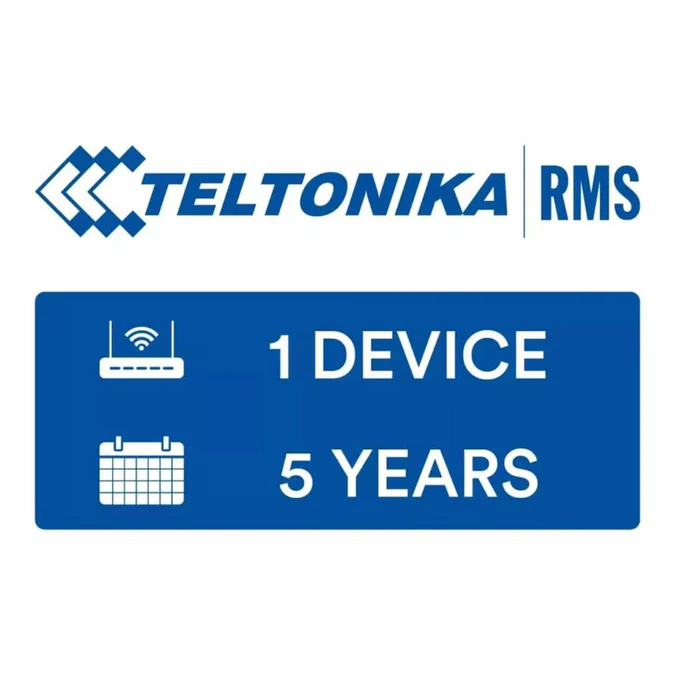 Teltonika RMS License 1 Device Credit 5-years