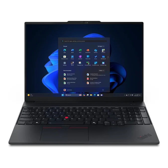 Lenovo ThinkPad E16 G3 16-inch WUXGA AI Laptop - Intel Core Ultra 7 255H 512GB SSD 16GB RAM Win 11 Pro
