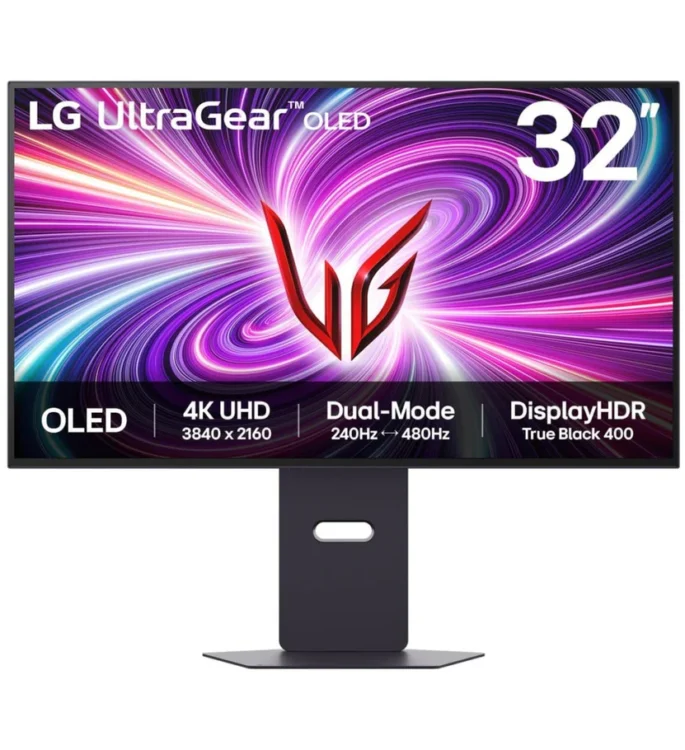 LG UltraGear 32GS95UV 31.5-inch 3840 x 2160p 4K UHD 16:9 240Hz 0.03ms Dual-Mode OLED Gaming Monitor