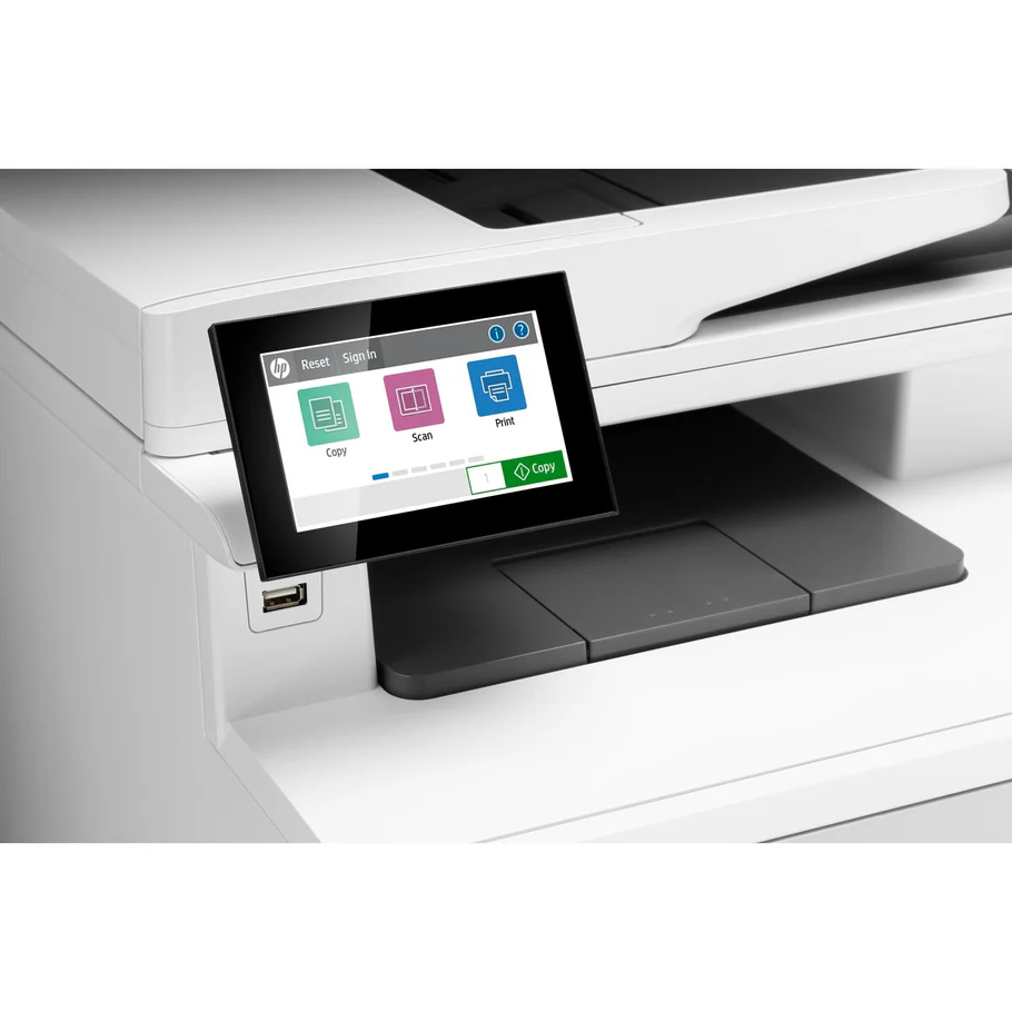 HP Color LaserJet Enterprise M480f A4 Multifunction Business Printer 3QA55A - Image 3
