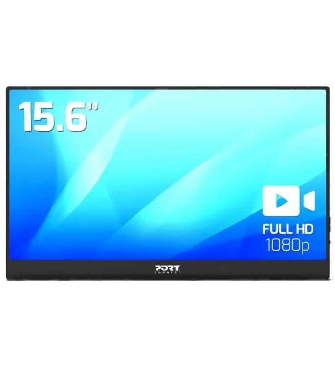 Port Designs 15.6-inch 1920 x 1080p FHD 16:9 60Hz LCD IPS Portable Monitor 902101