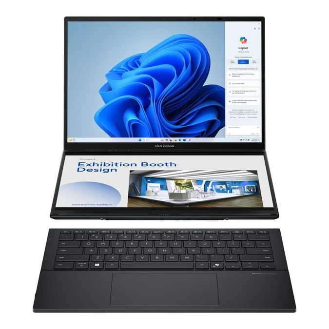 ASUS Zenbook DUO UX8406CA 14-inch 3K OLED 2-in-1 Laptop - Intel Core Ultra 9 285H 2TB SSD 32GB RAM Win 11 Pro