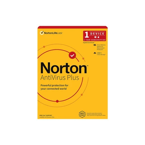 Norton AntiVirus Plus for 1x PC Mac Smartphone or Tablet - Single-user 1-year Subscription Download