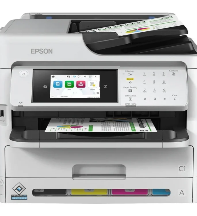 Epson WorkForce Pro WF-C5890DWF A4 Multifunction Colour Inkjet Printer C11CK23402SA